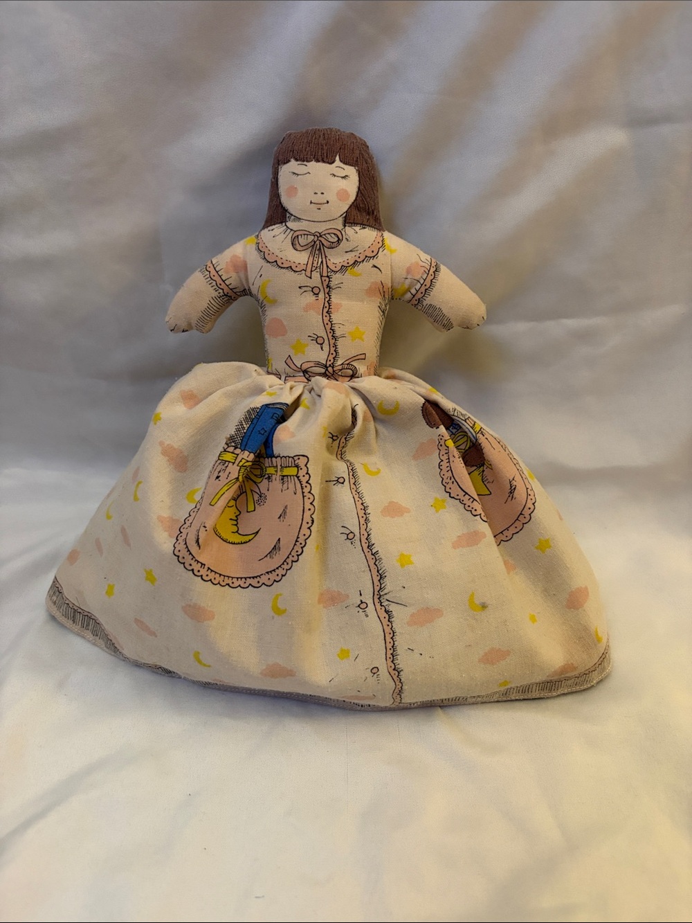 Avon Vintage Night and Day Fabric Doll